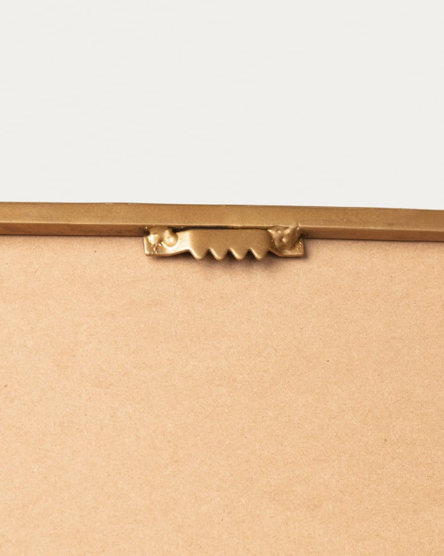 Espelho de Parede Marco Metal Dourado - 55 x 150.5 cm