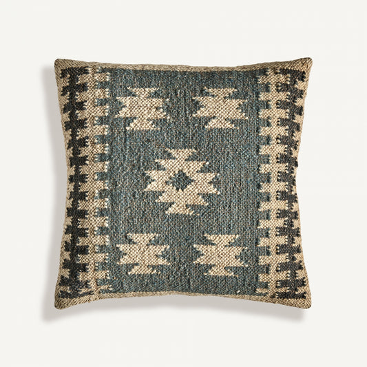 Almofada Keith - Azul Kilim - 45 x 45 cm