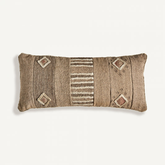 Almofada Elgin - Castanho Kilim - 90 x 35 cm