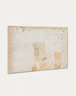 Quadro Abstrato Silpa - Bege Escuro - 200 x 120 cm