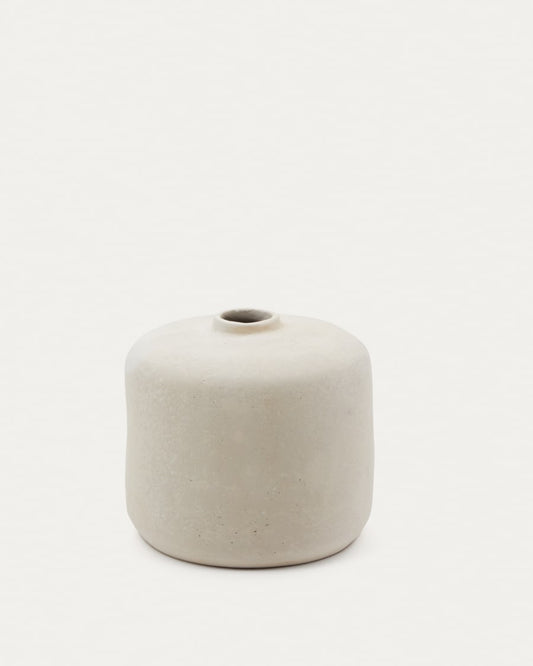 Jarra Serina de Papel Machê - Branco - 36.5 cm