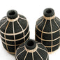 Vaso Whoopy - Preto e Natural - S