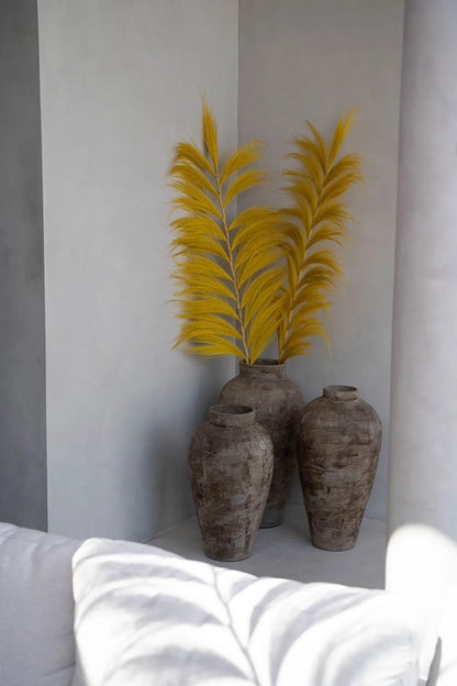 Folha Deslumbrante Madras Amarelo (Conjunto de 6)