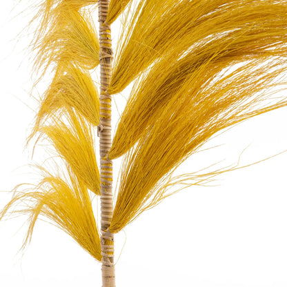 Folha Deslumbrante Madras Amarelo (Conjunto de 6)